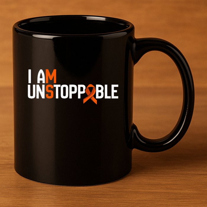 I Am Unstoppable Multiple Sclerosis Ms Awareness 11oz C Handle Ceramic Mug