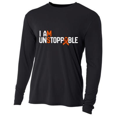 I Am Unstoppable Multiple Sclerosis Ms Awareness Cooling Performance Long Sleeve Crew