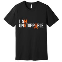 I Am Unstoppable Multiple Sclerosis Ms Awareness Premium T-Shirt