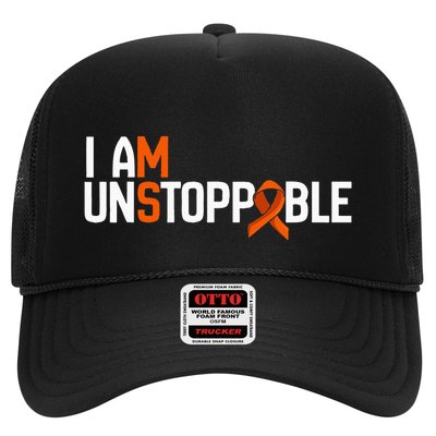 I Am Unstoppable Multiple Sclerosis Ms Awareness Trucker Hat