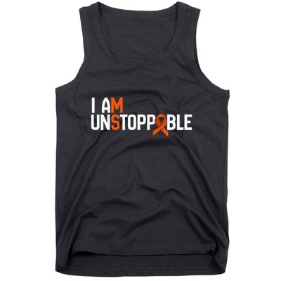 I Am Unstoppable Multiple Sclerosis Ms Awareness Tank Top