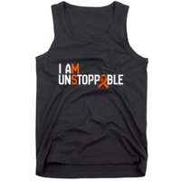 I Am Unstoppable Multiple Sclerosis Ms Awareness Tank Top