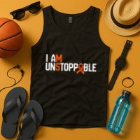 I Am Unstoppable Multiple Sclerosis Ms Awareness Tank Top