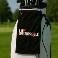 I Am Unstoppable Multiple Sclerosis Ms Awareness Golf Towel