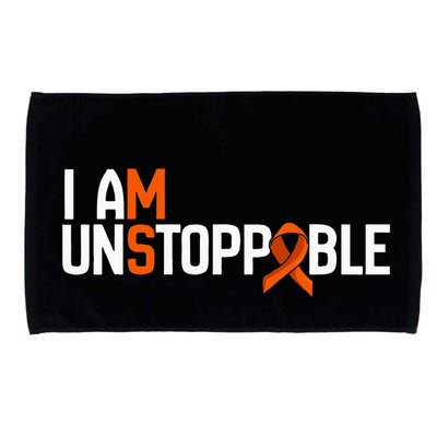 I Am Unstoppable Multiple Sclerosis Ms Awareness Microfiber Hand Towel