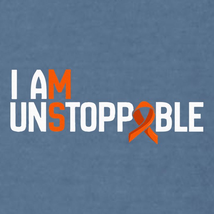 I Am Unstoppable Multiple Sclerosis Ms Awareness Garment-Dyed Sweatshirt