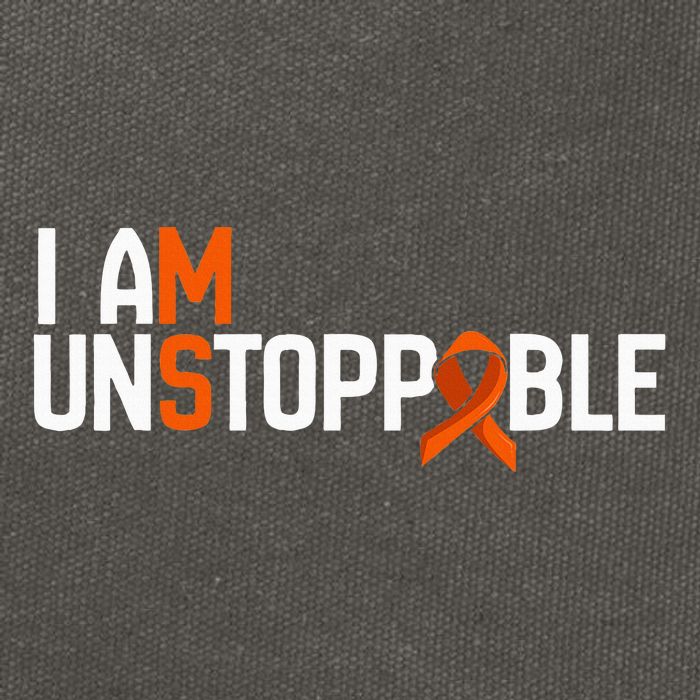 I Am Unstoppable Multiple Sclerosis Ms Awareness Cotton Canvas Backpack