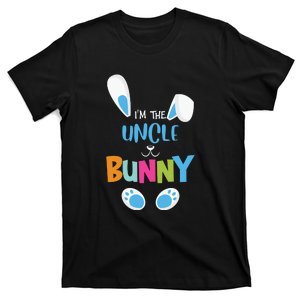 I'm A Uncle Bunny Cute Rabbit Ears Family Easter Day T-Shirt