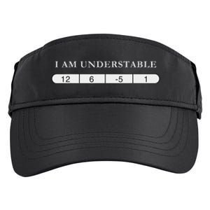 I Am Understable Disc Golf Adult Drive Performance Visor