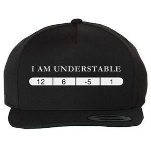 I Am Understable Disc Golf Wool Snapback Cap