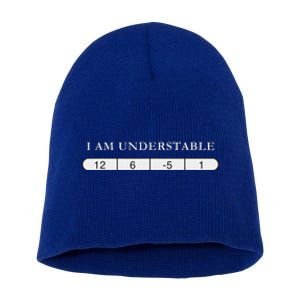 I Am Understable Disc Golf Short Acrylic Beanie