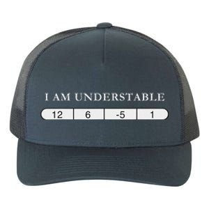 I Am Understable Disc Golf Yupoong Adult 5-Panel Trucker Hat