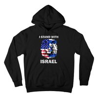 Israel And Usa Flag Lion | I Stand With Israel Hoodie