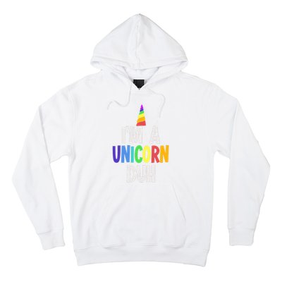 Im A Unicorn Duh Halloween Costume Hoodie