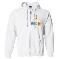 Im A Unicorn Duh Halloween Costume Full Zip Hoodie