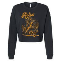 IM Actin Up IM Acting Up Cropped Pullover Crew