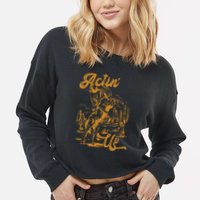 IM Actin Up IM Acting Up Cropped Pullover Crew