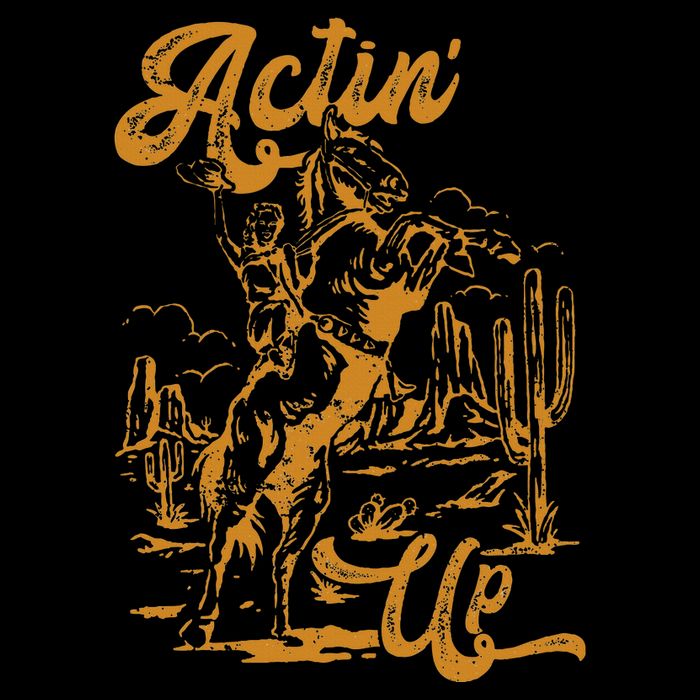 IM Actin Up IM Acting Up Zip Tote Bag