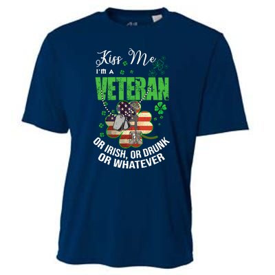 IM A Veteran Or Irish Or Drunk Or Whatever Patricks Cooling Performance Crew T-Shirt