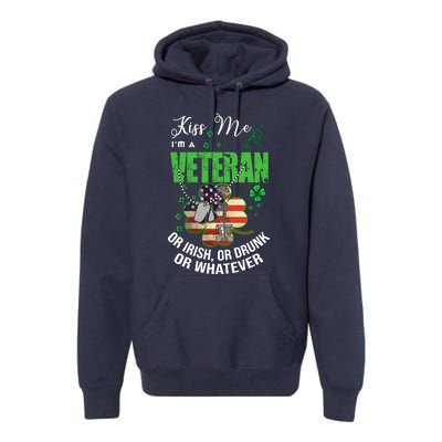 IM A Veteran Or Irish Or Drunk Or Whatever Patricks Premium Hoodie