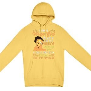 Im A Virgo Girl Black Women Shirts Virgo Girl Premium Pullover Hoodie