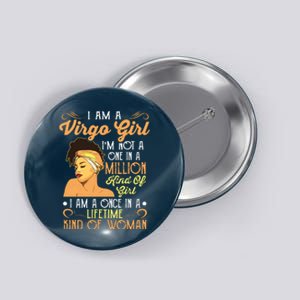 Im A Virgo Girl Black Women Shirts Virgo Girl Button