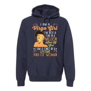 Im A Virgo Girl Black Women Shirts Virgo Girl Premium Hoodie