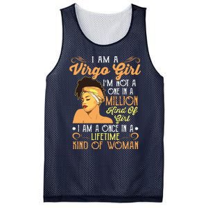 Im A Virgo Girl Black Women Shirts Virgo Girl Mesh Reversible Basketball Jersey Tank