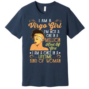 Im A Virgo Girl Black Women Shirts Virgo Girl Premium T-Shirt