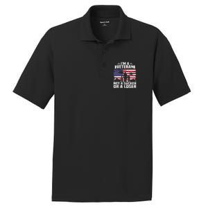 IM A Veteran Not A Sucker Or A Loser Patriotic Quotes PosiCharge RacerMesh Polo