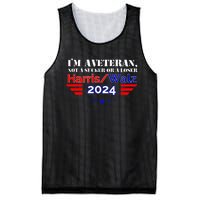 IM A Veteran Not A Sucker Or A Loser Harris Walz 2024 Mesh Reversible Basketball Jersey Tank