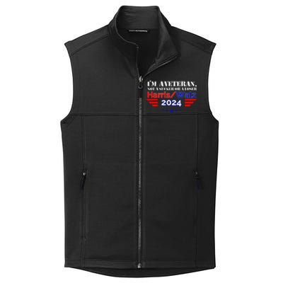 IM A Veteran Not A Sucker Or A Loser Harris Walz 2024 Collective Smooth Fleece Vest