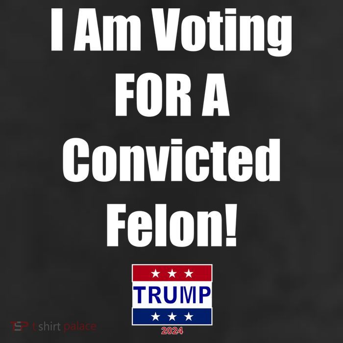 I Am Voting For A Convicted Felon Trump 2024 Adult Drive Performance Visor