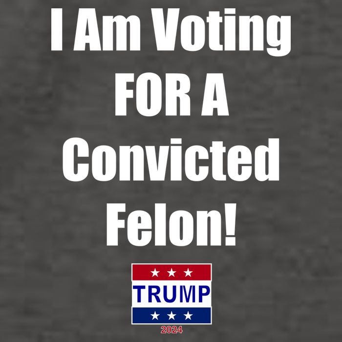 I Am Voting For A Convicted Felon Trump 2024 Vector Backpack