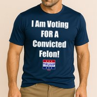 I Am Voting For A Convicted Felon Trump 2024 Performance Shirt