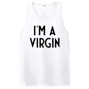 Im A Virgin I Funny White Lie Party PosiCharge Competitor Tank