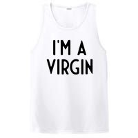 Im A Virgin I Funny White Lie Party PosiCharge Competitor Tank