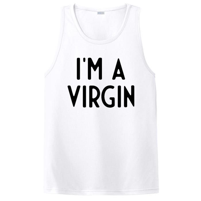 Im A Virgin I Funny White Lie Party PosiCharge Competitor Tank