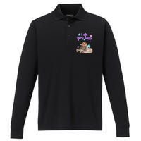 I Am Very Eepy Funny Cat Blanket Performance Long Sleeve Polo