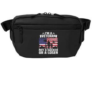 IM A Veteran Not A Sucker Or A Loser Crossbody Pack