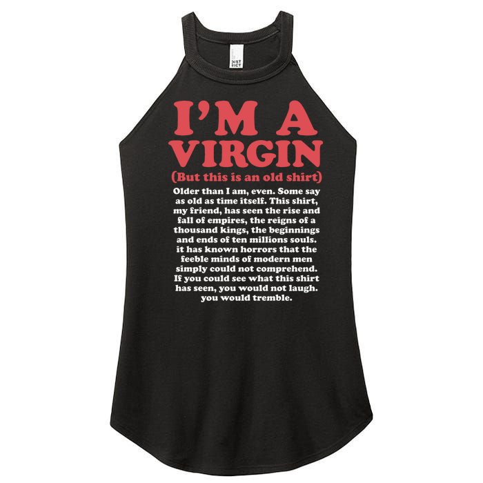 I’M A Virgin But This Is An Old Older Than I Am Even Women’s Perfect Tri Rocker Tank