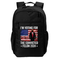 I Am Voting Convicted Felon 2024 Backpack