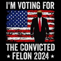 I Am Voting Convicted Felon 2024 Backpack
