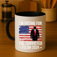 I Am Voting Convicted Felon 2024 Mug