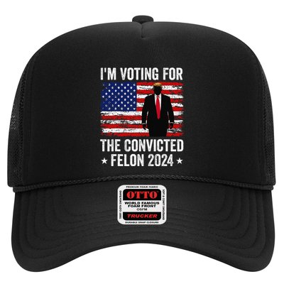 I Am Voting Convicted Felon 2024 Trucker Hat