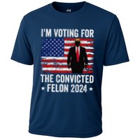 I Am Voting Convicted Felon 2024 Performance Shirt