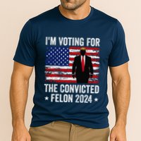 I Am Voting Convicted Felon 2024 Performance Shirt