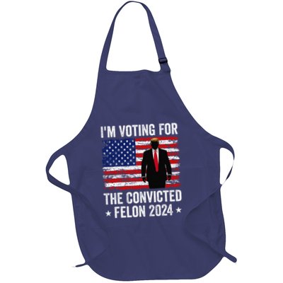 I Am Voting Convicted Felon 2024 Apron