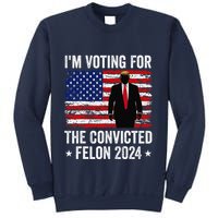 I Am Voting Convicted Felon 2024 Sweatshirt