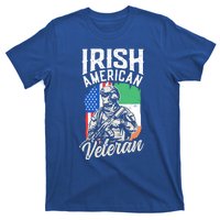 Irish American Veteran Roots Family Ireland Us Usa America Great Gift T-Shirt